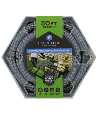 Hydrotech 5/8 in. D X 50 ft. L Medium Duty Professional Grade Expandable Lightwe