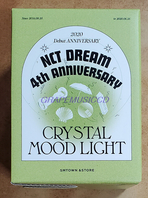 NCT DREAM OFFICIAL GOODS 4th ANNIVERSARY CRYSTAL MOOD LIGHT NEW | eBay