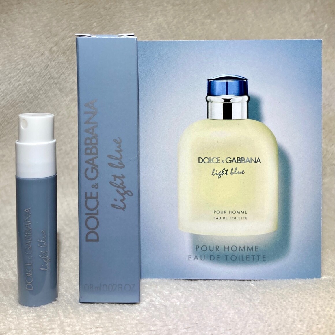 Dolce & Gabbana Light Blue Pour Homme Eau de Toilette Sample Spray