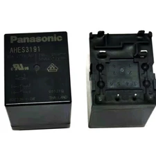 2Pcs PANASONIC AHES3191 12VDC Power Relay 6Pins 35A 277VAC