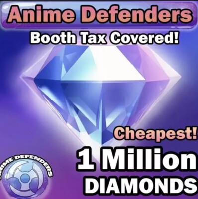 Anime Defenders - 1M Gems - (Fast Delivery & Cheap)