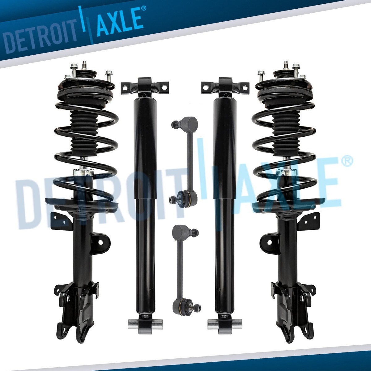 Rear Sway Bar Link Kit - 2 Piece - Compatible with 2003 - 2015