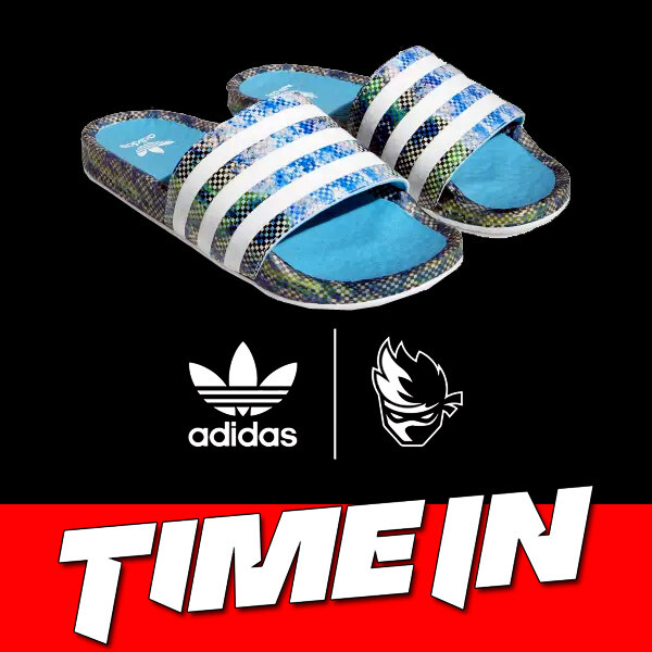 MEN LIMITED EDITION PREMIUM ADIDAS NINJA X 'TIME IN ADILETTE