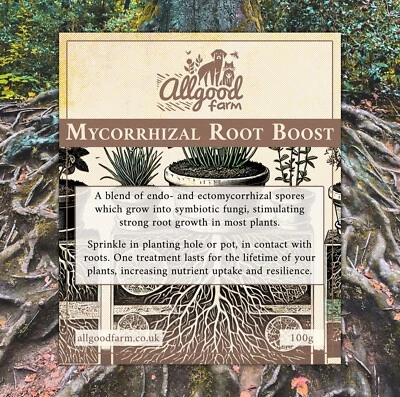 ALLGOOD FARM Mycorrhizal Fungi Root Booster | 100g - 500g | Improve nutrient uptake & growth
