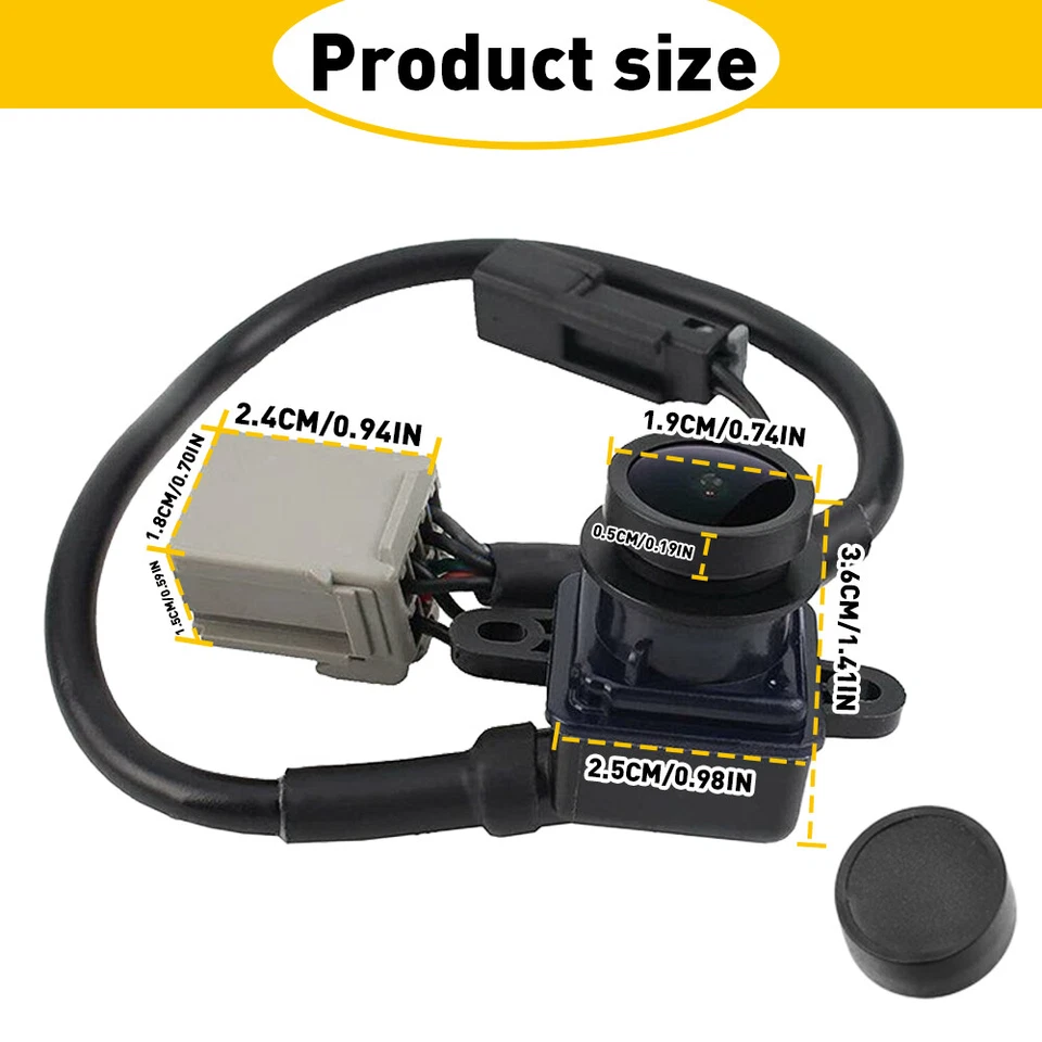 Cámara trasera de seguridad de reversa para Dodge Journey View 2011-2020 56054158AB Foto 2 de 4