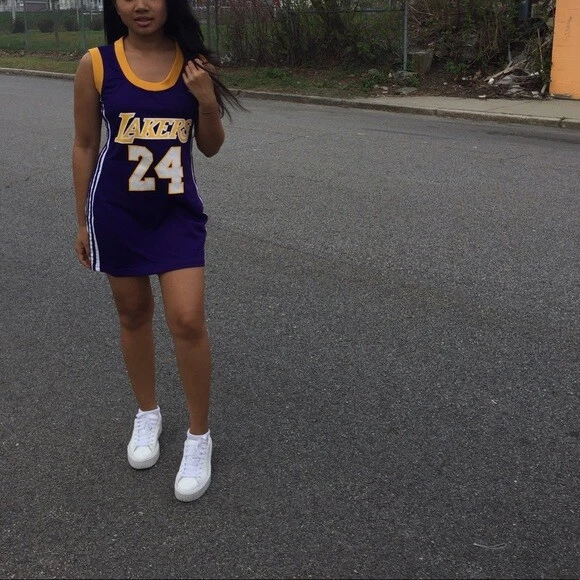 Lakers NBA Dress Jersey For Women