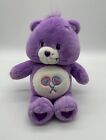 2003 Care Bears Sing-Along Soft Purple 13" Plush Stuffed Animal Toy, Lollipops