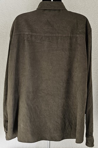 St John's Bay Womens Shirt Top Blouse Size 24W Button Down Long Sleeve Sueded - Picture 12 of 24