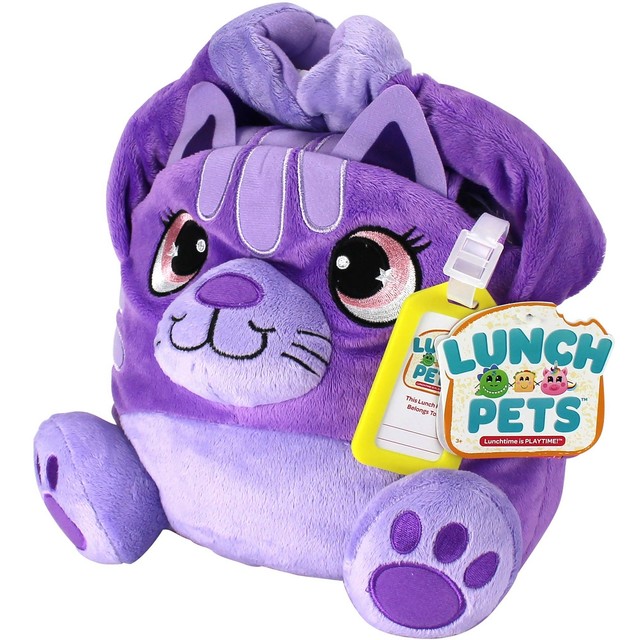 Lunch Pets Insulated Kids Lunch Box As Seen On Tv Plush Animal