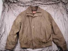 Wilson Brown Leather Western Style Jacket-Large - Worn Some but V-Good Condition