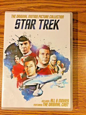 Star Trek The Original Motion Picture Collection DVD Movie Set Sci