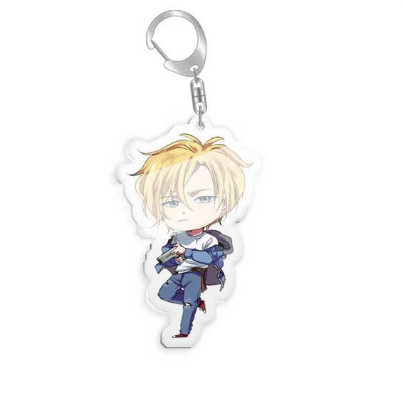 Banana fish sales keychain