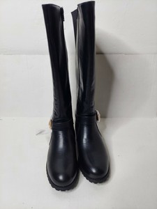 Olivia Miller Botas Moto montar a caballo de la rodilla Botas altas talla 8  | eBay