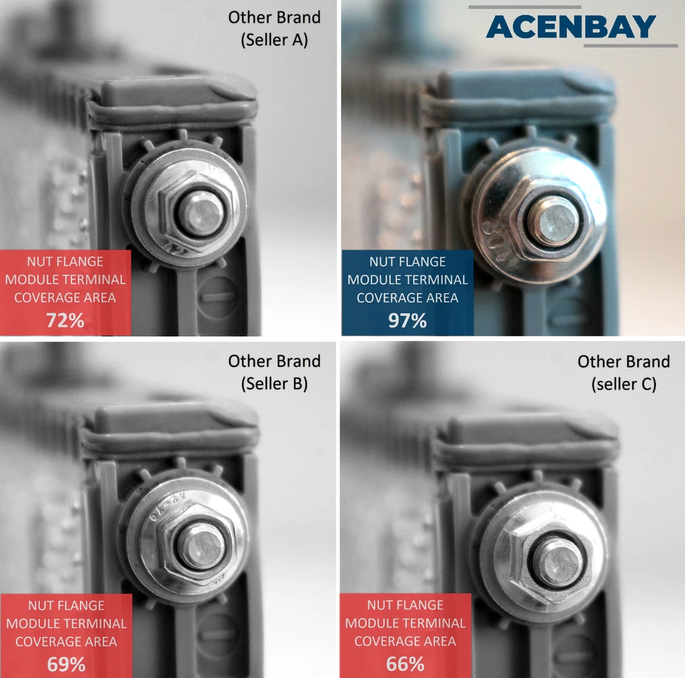 Polished Copper BUS BARS & SS NUTS for Toyota Prius (2004-2015) & Lexus CT200h - Image 3 of 4