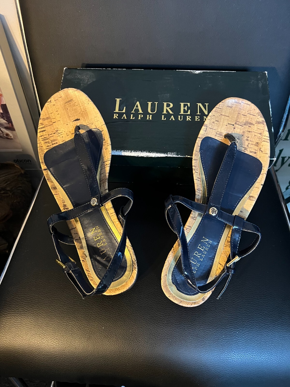 Ralph Lauren Sandals Women's size 9 | eBay