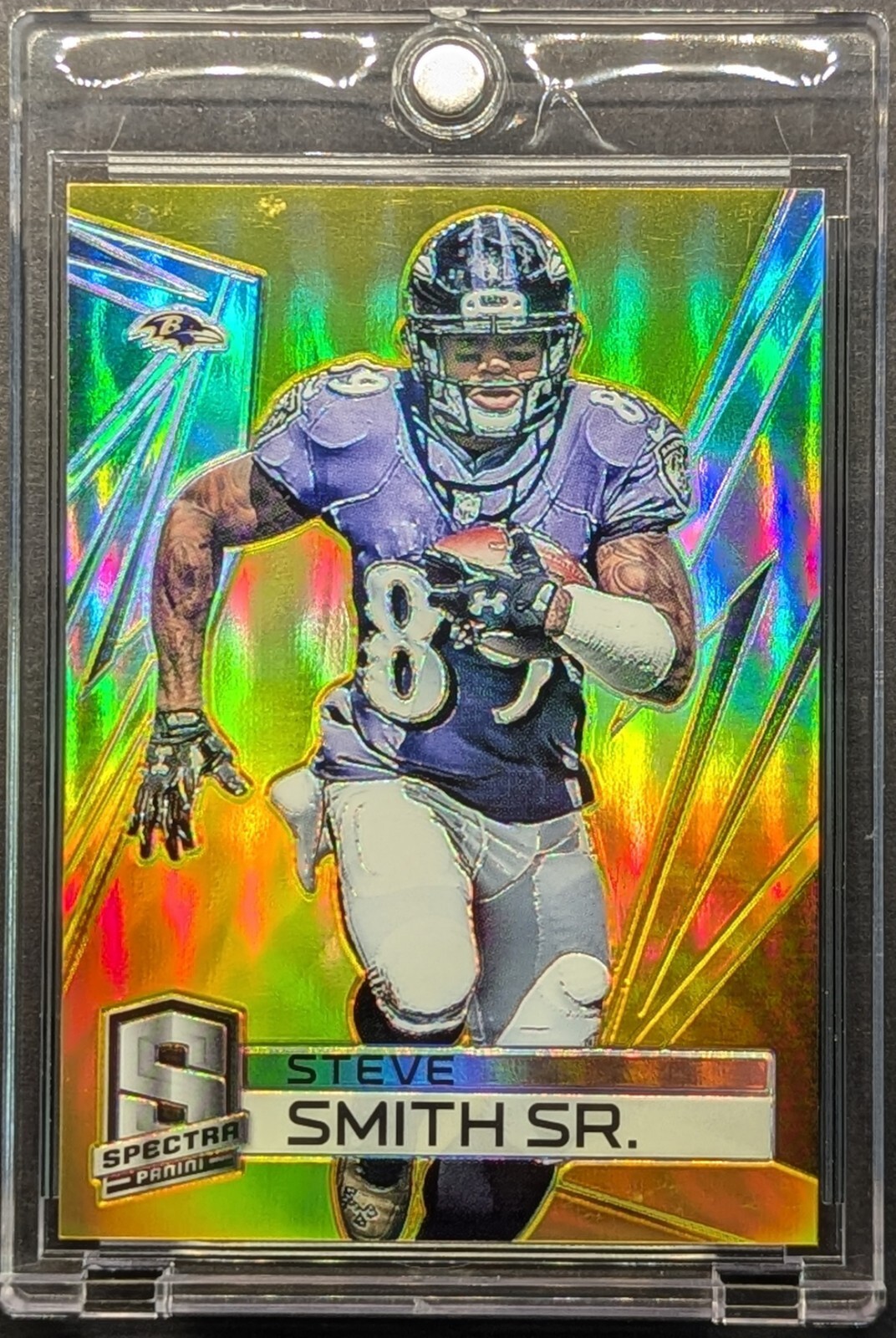 STEVE SMITH SR. 2014 Spectra Gold Prizm SP /25