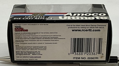 Racing Champions Dave Blaney #93 AMOCO Ultimate 2001 1/64 Scale Diecast Car NIB - Picture 3 of 3