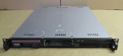 Supermicro SuperServer 6015V-T 2x SAS Bays 520W PSU DVD ROM 1U Rackmount Server