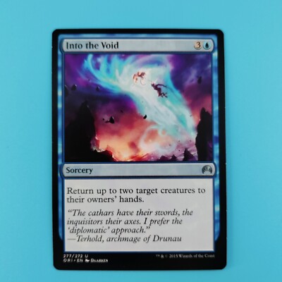 Magic The Gathering (MTG): Origins #277 Into the Void Uncommon Unplayed |  eBay
