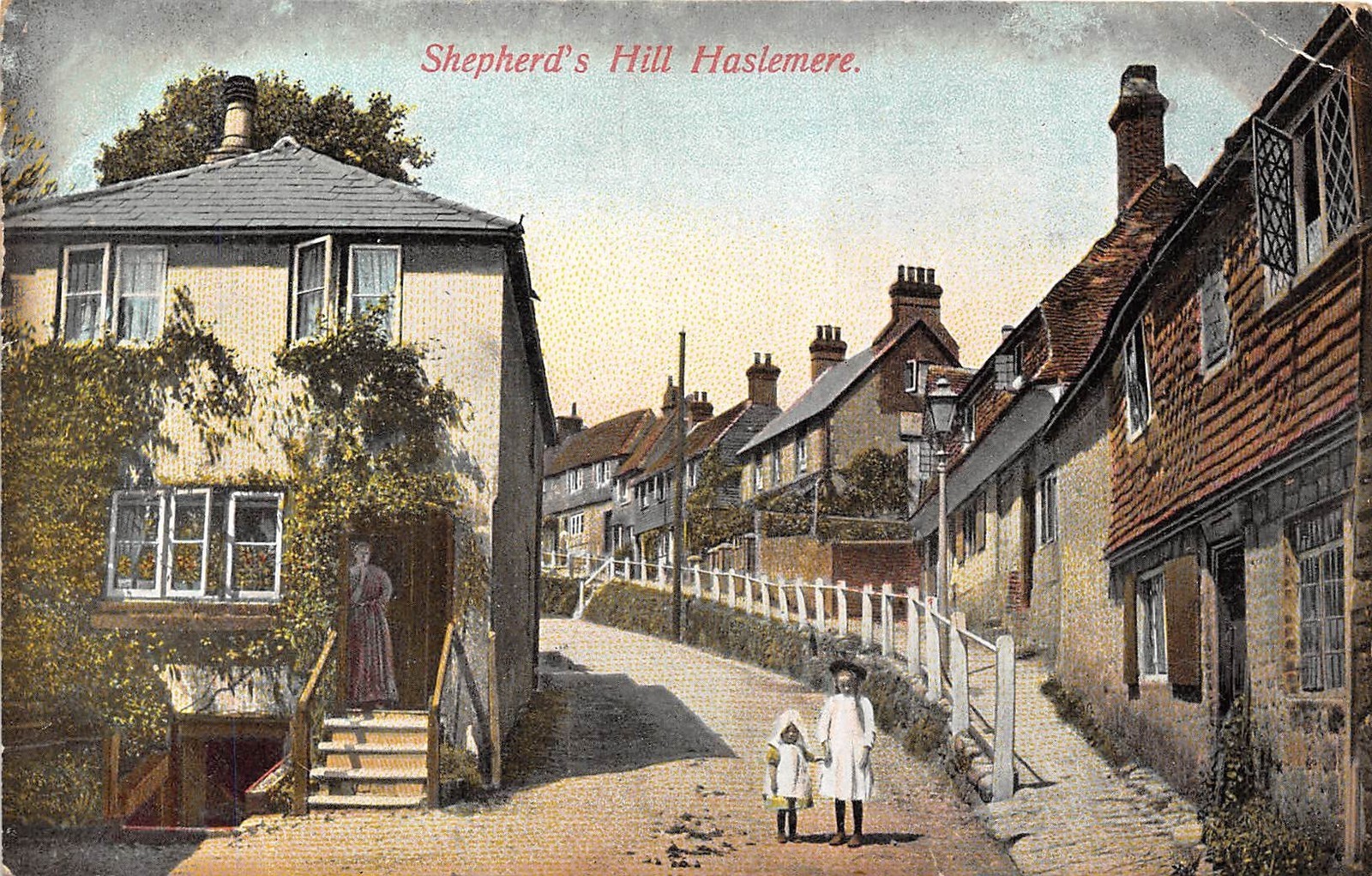 POSTCARD SURREY HASLEMERE Shepherd's Hill eBay