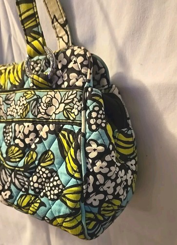 Vera Bradley ~ Bolso de mano retirado Blue Island Blooms Whitney - Imagen 3 de 16