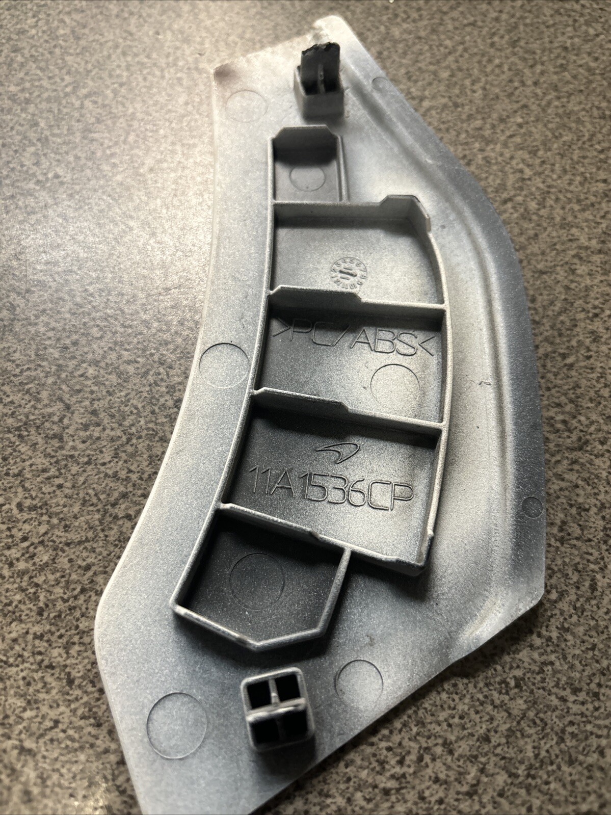 mclaren mp4-12c cover 11a1536cp used white 