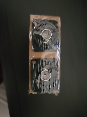 2 Pack Neutrik NBB75DFIB Panel D-Mount BNC to BNC Barrel Isolated (In Black)