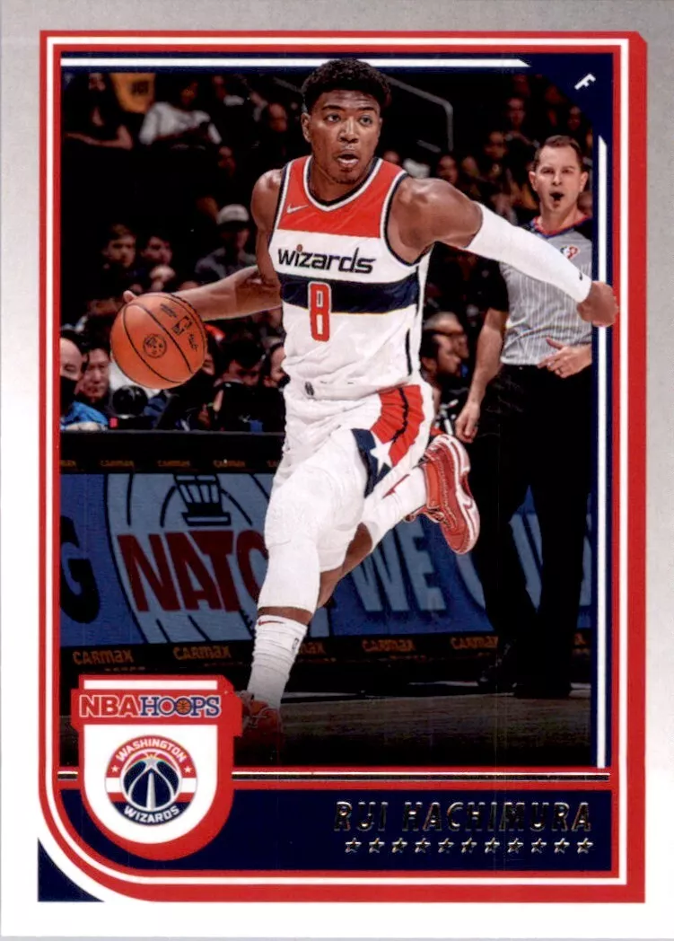 2022-23 Panini NBA Hoops Rui Hachimura Washington Wizards #117