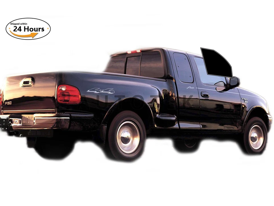 Kit de película de tinte de ventana de 2 capas precortada para Ford F-150 1997-2003 cabina extendida Foto 3 de 4