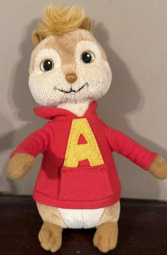 Ty Beanie Baby Alvin & The Chipmunks Plush 2011 Collectible VTG Excellent Cond