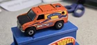 Vintage 1982 HOT WHEELS Baja Breaker Orange Van w/ Blackwalls Played with Cond.