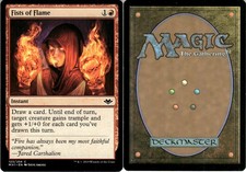 Fists of Flame Modern Horizons Regular MTG
