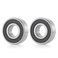 R16-2RS Bearings, 1 Inch ID X2 Inch OD X1/2" Thick C3 High Speed Pre-Lubricated