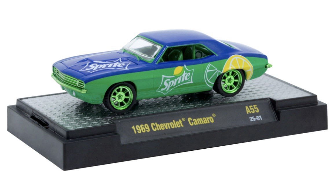M2 MACHINES CHASE 1969 CHEVROLET CAMARO SPRITE A55 2025 1/750 | eBay