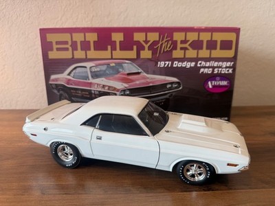 1/18 Acme 1971 Dodge Challenger Billy the Kid Super Stock All White