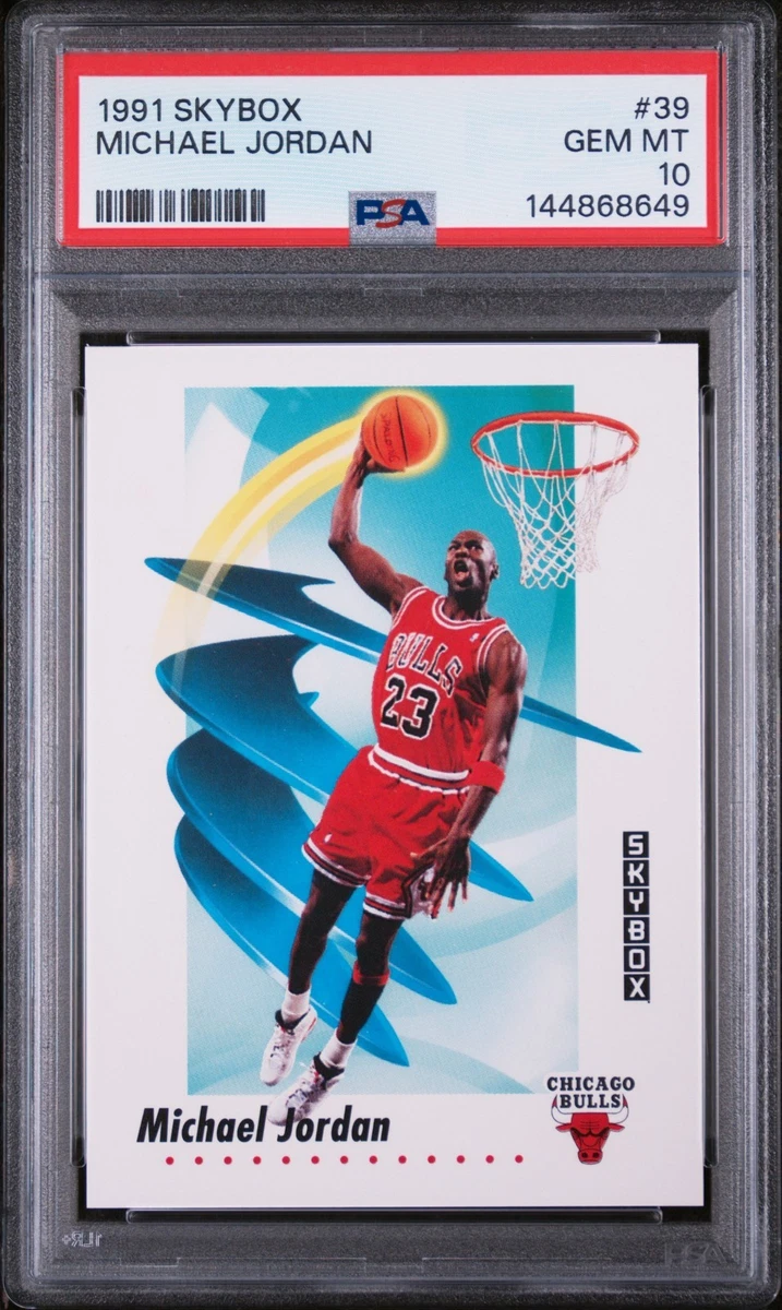 Preços baixos em Michael Jordan PSA 10 Classificado Figurinhas de