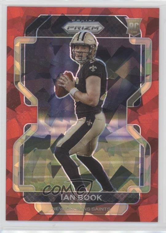 2021 Panini Prizm Rookie Red Ice Prizm Ian Book #357 0nr3
