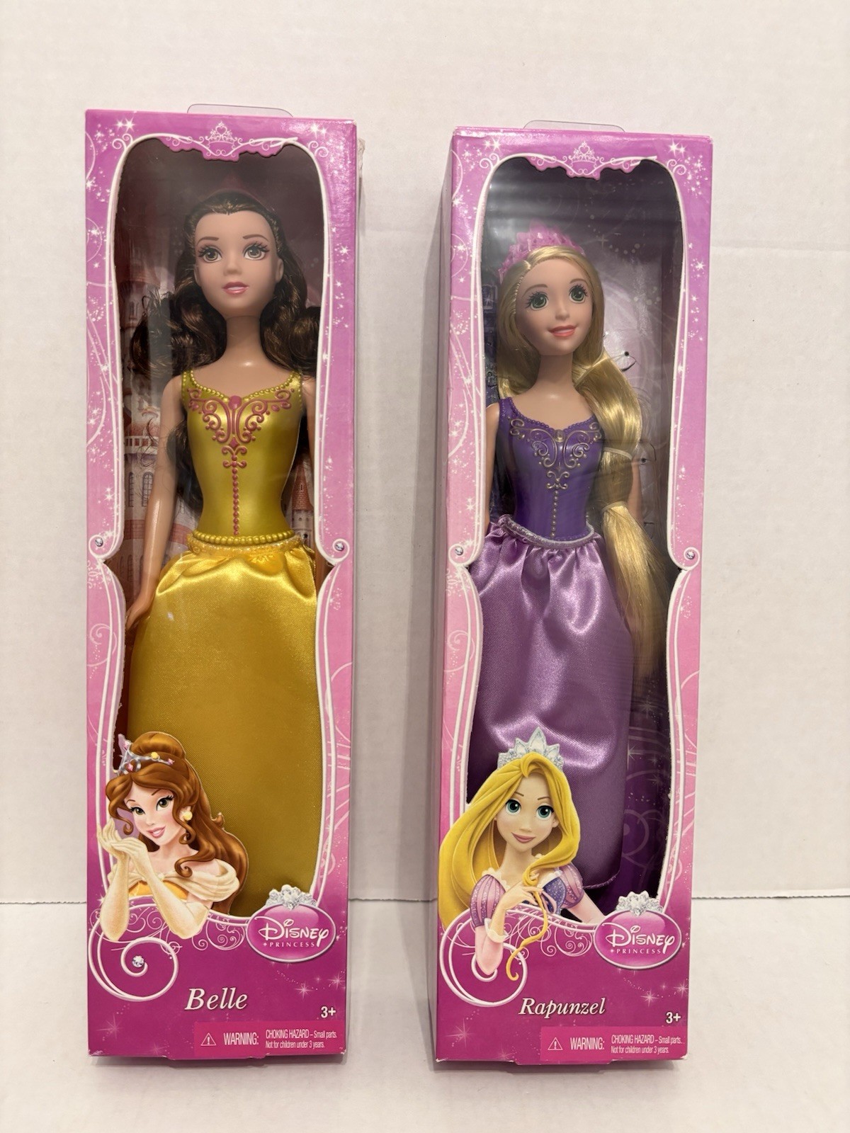 Disney 2013 Barbie Rapunzel Doll And Belle Doll