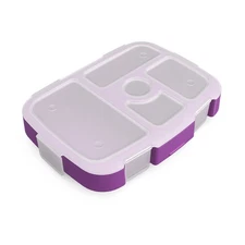 Bentgo Kids Meal Holder Tray with Lid for Easy Lunch Prep and Snacks