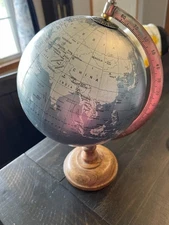 Wooden Table Top Decorative World Globe by Wal-Mart