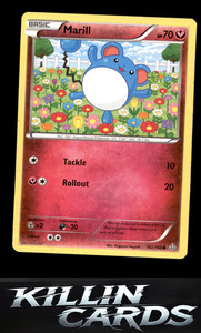 Marill 102/160 Pokemon Common XY - Primal Clash Card NM