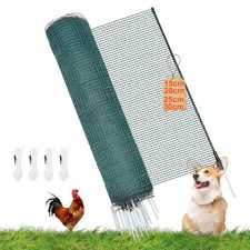Temporary Fence 3ft x49ft Garden Fence Animal Barrier for Garden 15m 20m 25m 30m