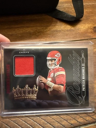 2025 Panini Rookies & Stars Royalty Patch Patrick Mahomes II #R-PMS Chiefs