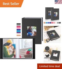Stylish Mini Photo Albums - 100 Pockets Each, Perfect for Children's Memories