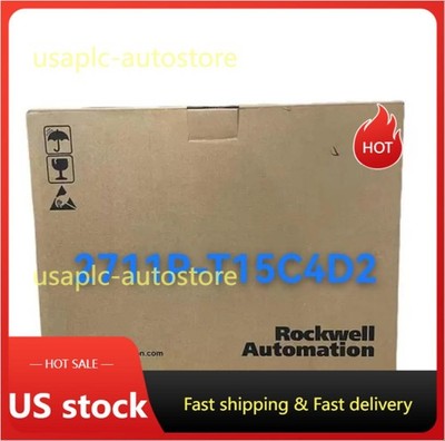 New 2711P-T15C4D2 PANELVIEW 1500 PLUS 6 W 2711P-T15C4D2 Fast Ship Allen Bradley