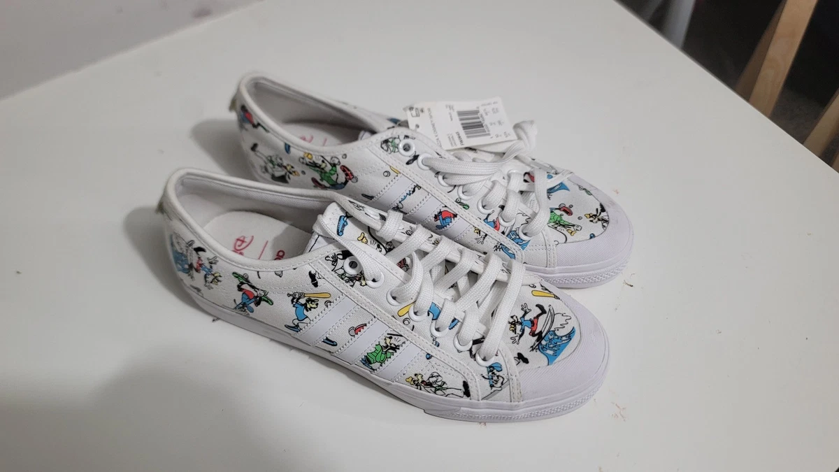 adidas Disney x Nizza Sport Goofy Pack - White for Sale 