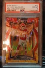 2024 Panini Select - Concourse Patrick Mahomes II #33 Red & Yellow Shock Prizm