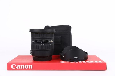 Sigma 10-20mm f 3.5 EX DC HSM Canon + 2 JAHRE GARANTIE - 2 YEARS WARRANTY