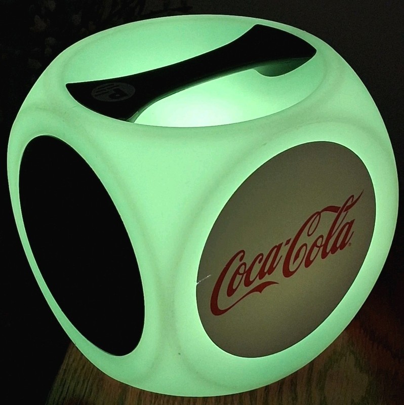Coca Cola Portable Bluetooth Speaker- Works!