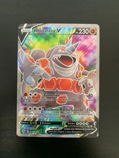 Carte Pokémon : Rhinastoc V 181/189 Ténèbres Embrasées Française NEUF